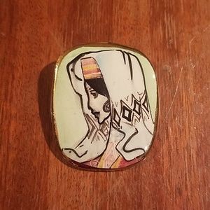 Handcrafted pin